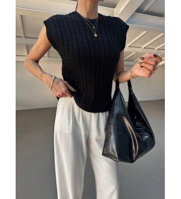 220952 SİYAH KAZAK T...