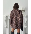 220974 LEOPAR CEKET KAŞE KUMAŞ LEOPAR