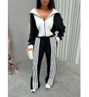 221045 GARNİLİ EŞOFMAN TAKIM MODAL KUMAŞ GARNİLİ