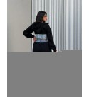 221051 GARNİLİ EŞOFMAN TAKIM JEAN DETAY TASARIM   GARNİLİ