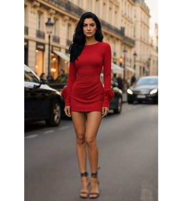 221074 KIRMIZI ABİYE...