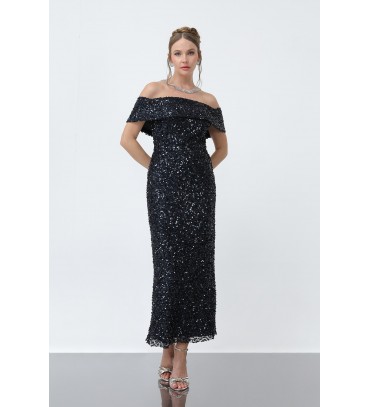 221132 SİYAH ABİYE...