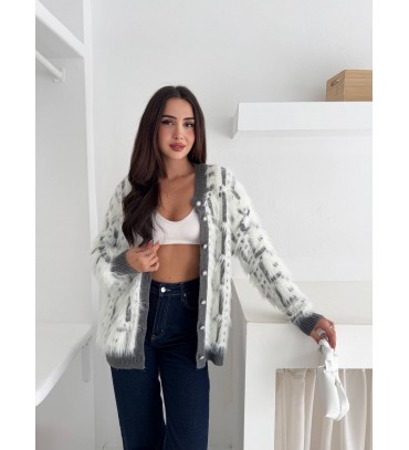221146 Patterned CARDIGAN KNITWEAR 221146 Patterned CAR...