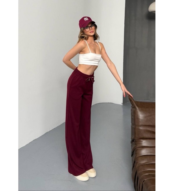 221222 BORDO EŞOFMAN ALTI MODAL KUMAŞ BORDO
