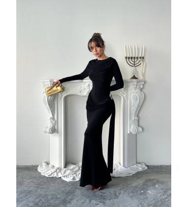 221277 SİYAH ELBİSE ...