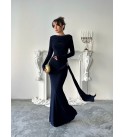 221279 LARCİVET ELBİSE SANDY KUMAŞ LARCİVET