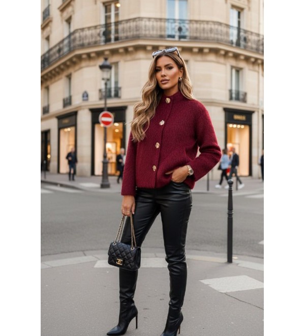 221285 Burgundy JACKET 
