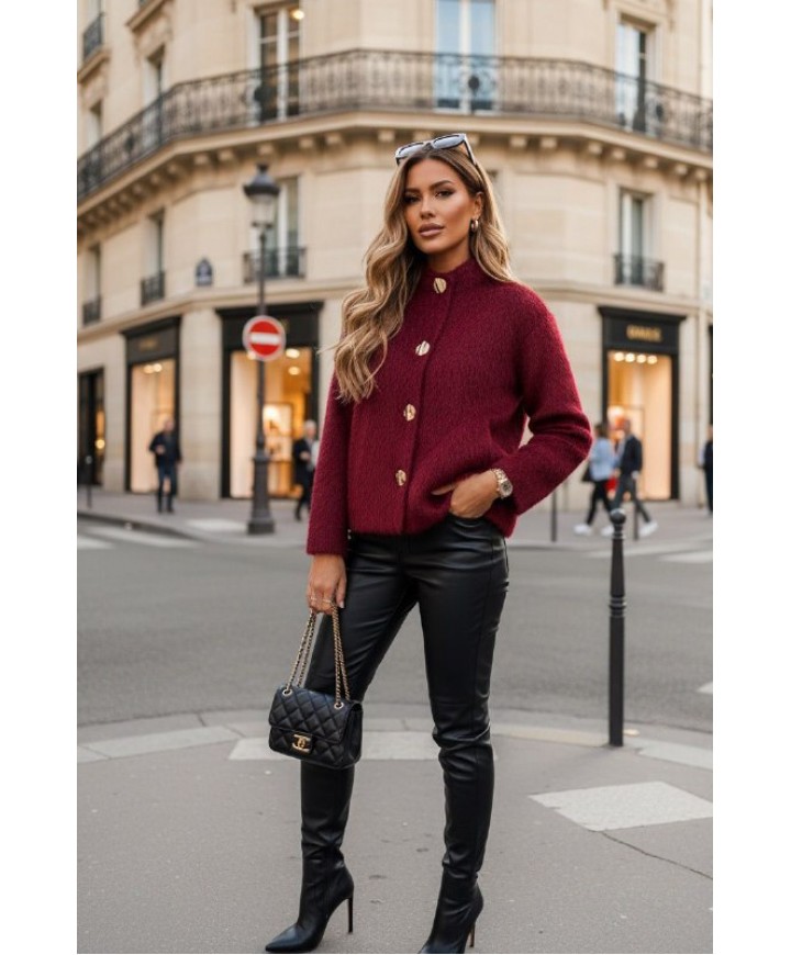 221285 Burgundy JACKET 