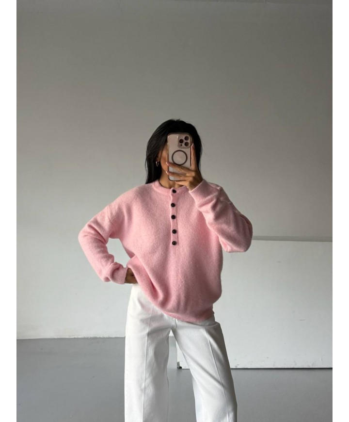 221343 PEMBE KAZAK TRİKO