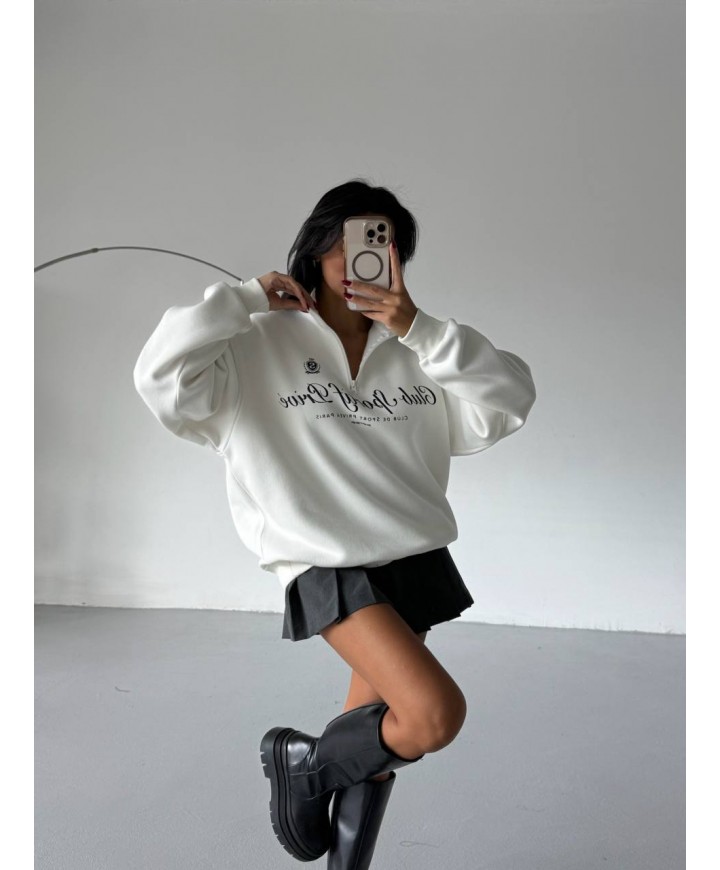 221349 BEYAZ SWEAT