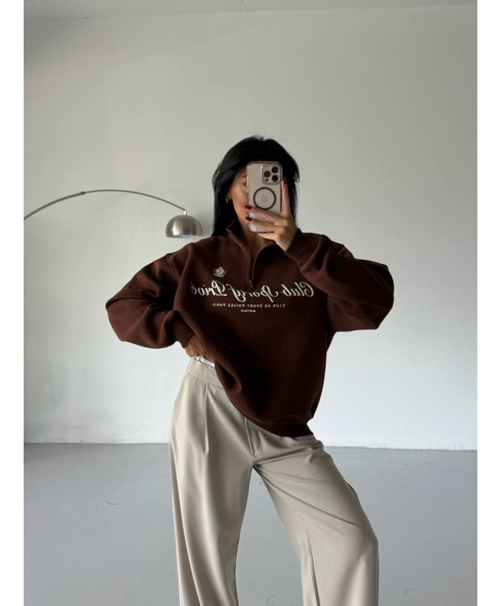 221351 KAHVE SWEAT