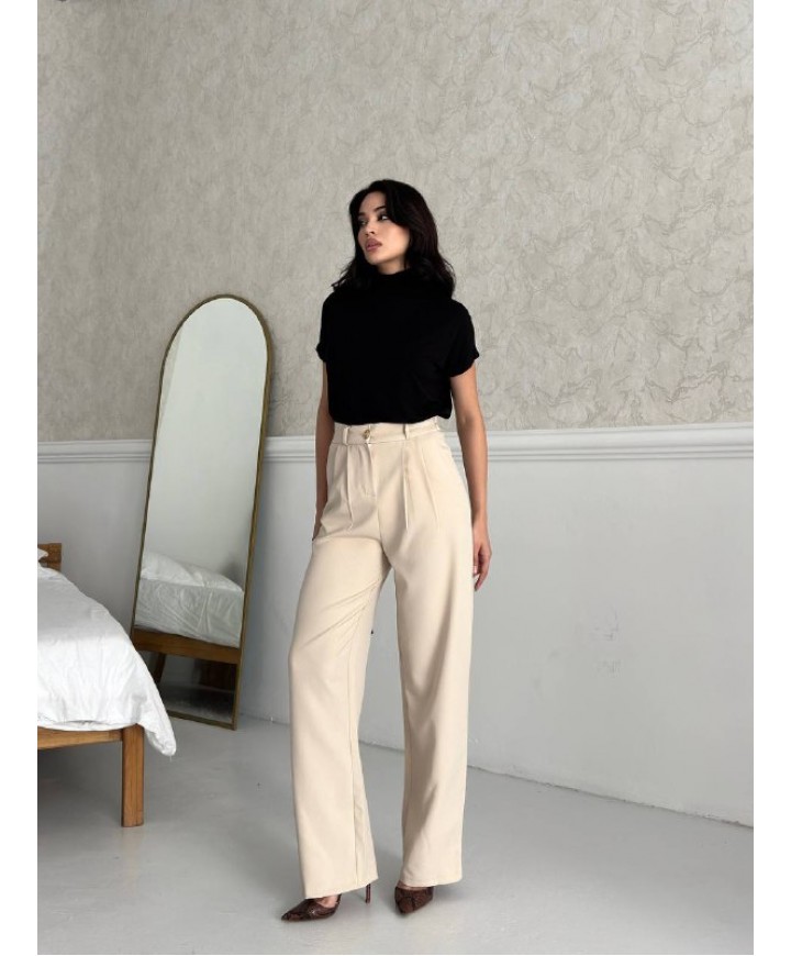 221364 CREAM TROUSERS