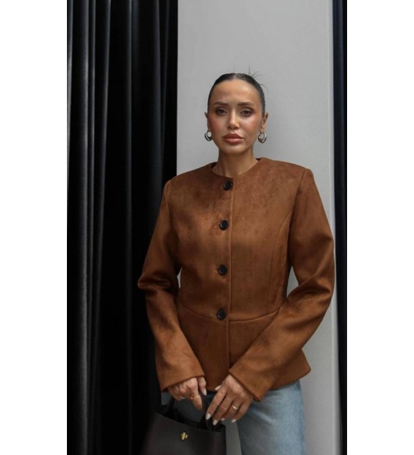 221371 Taba JACKET SUEDE Taba