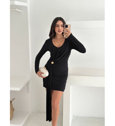 221408 SİYAH ELBİSE ...