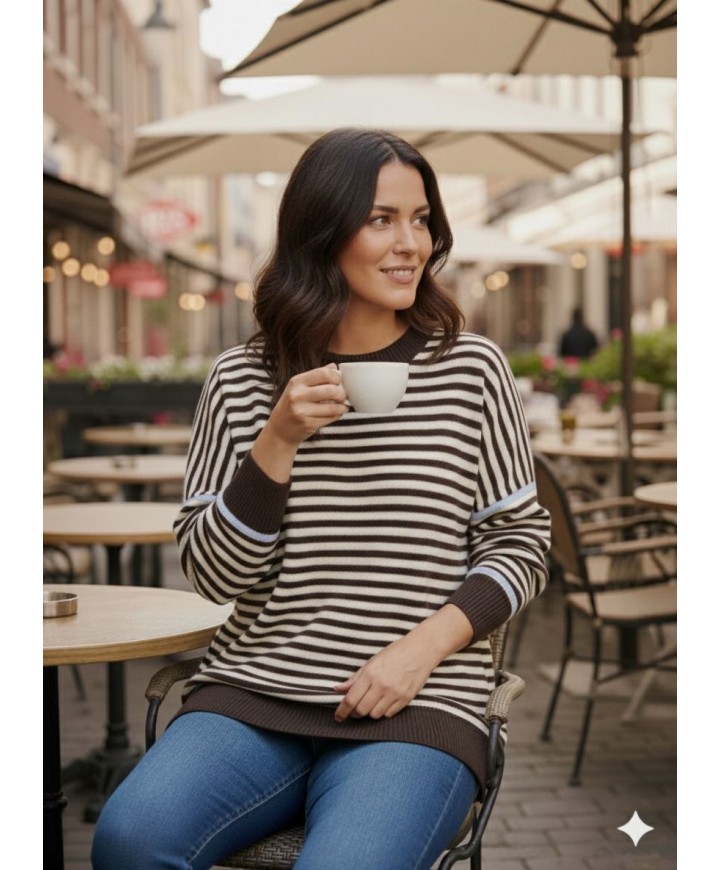 221424 STRIPED JUMPER KNITWEAR