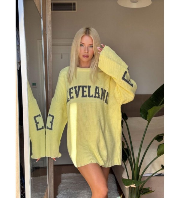 221425 YELLOW JUMPER KNITWEAR YELLOW