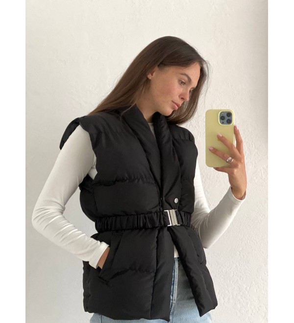 221443 BLACK WAISTCOAT BLACK