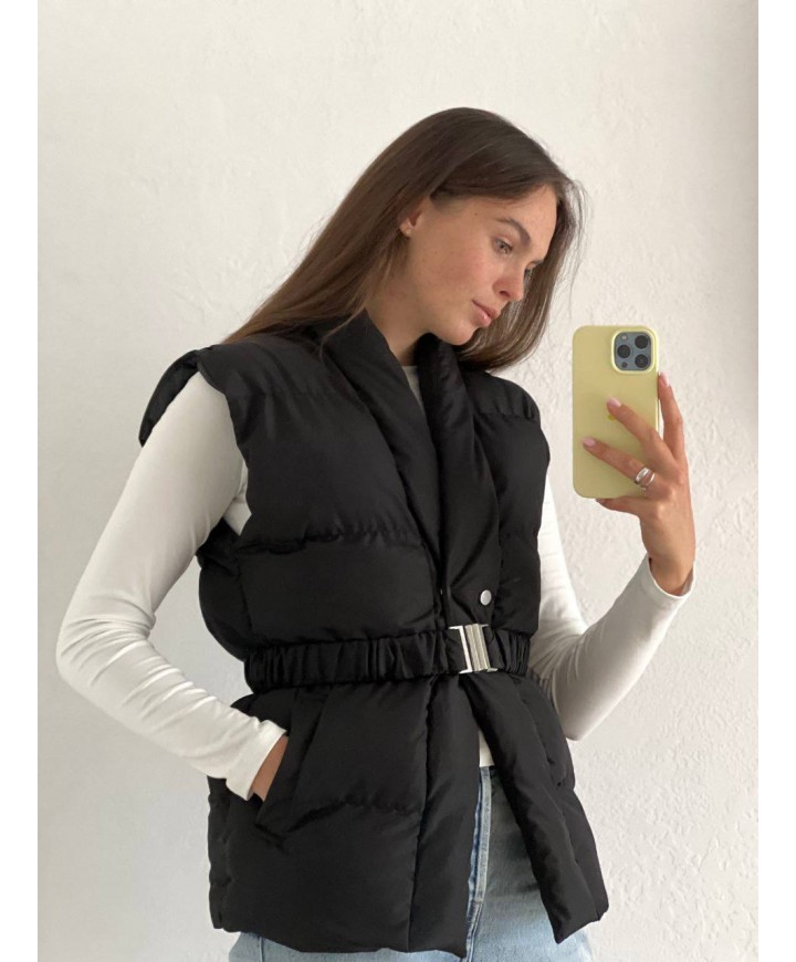 221443 BLACK WAISTCOAT