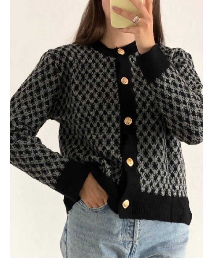 221446 Patterned WAISTCOAT KNITWEAR