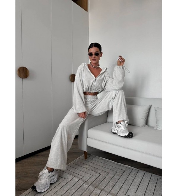 221461 BEYAZ EŞOFMAN TAKIM COTTON BEYAZ