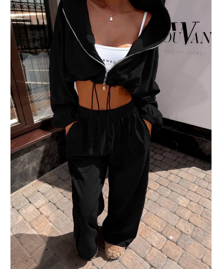 221463 SİYAH EŞOFMAN TAKIM