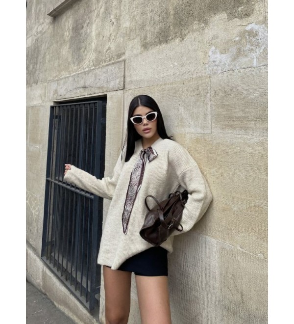 221468 GÜMÜŞ KAZAK TRİKO GÜMÜŞ