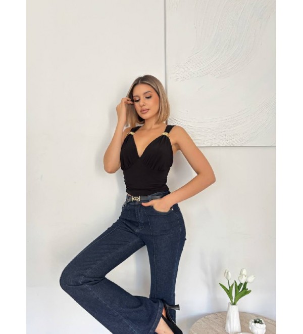 221507 SİYAH BLUZ SİYAH