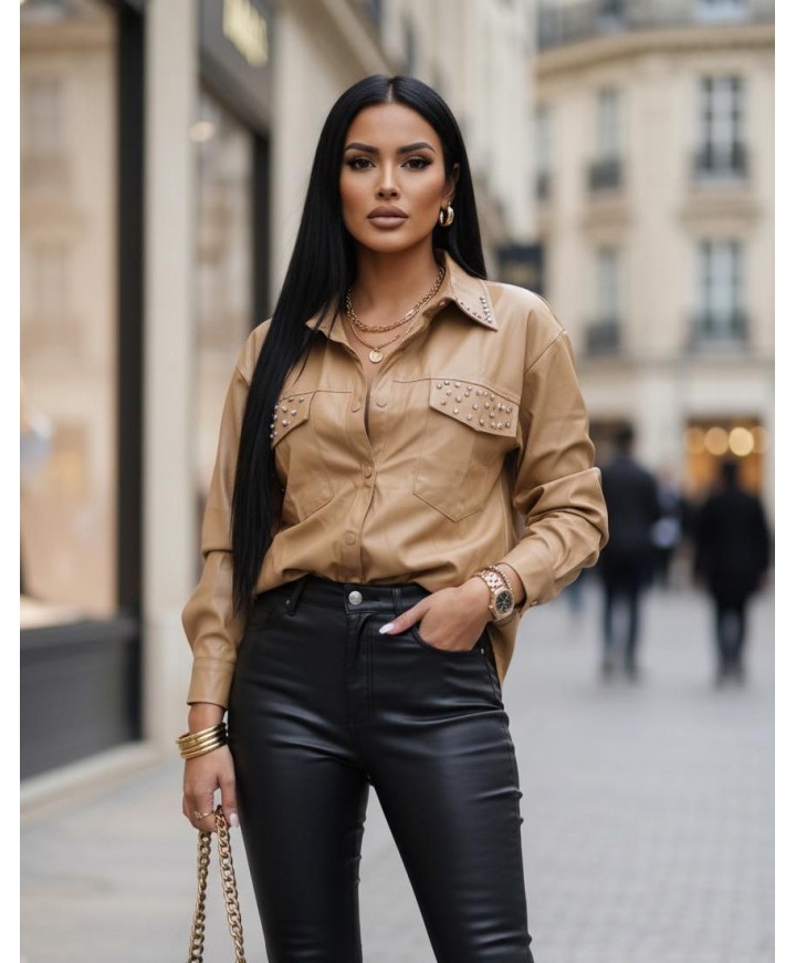 221519 TAŞ GÖMLEK DERİ