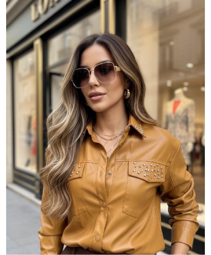 221520 SAFRAN GÖMLEK DERİ