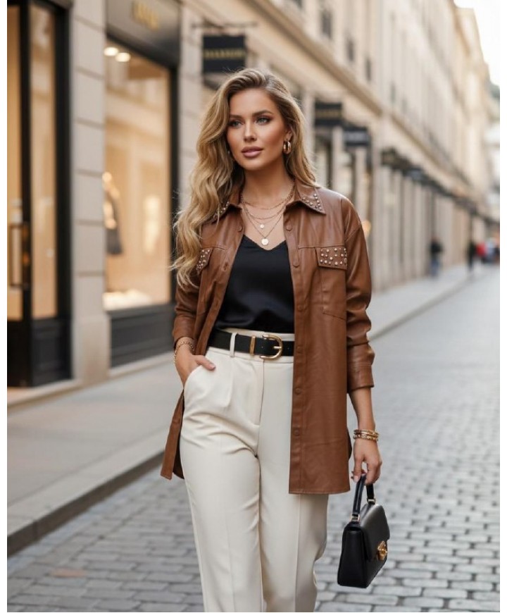 221521 COFFEE SHIRT SKIN