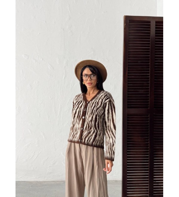 221530 ZEBRA CARDIGAN KNITWEAR ZEBRA