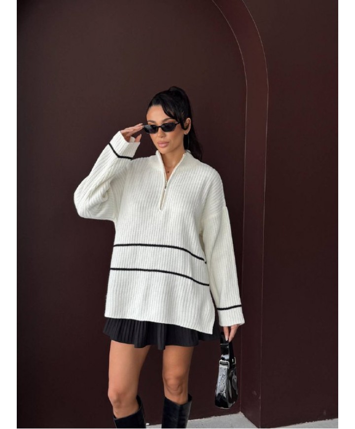 221536 WHITE JUMPER KNITWEAR