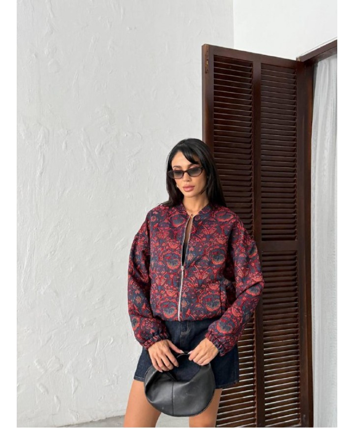 221550 DESENLİ CEKET