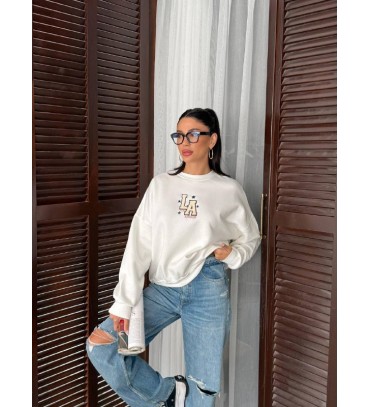 221557 BEYAZ SWEAT...
