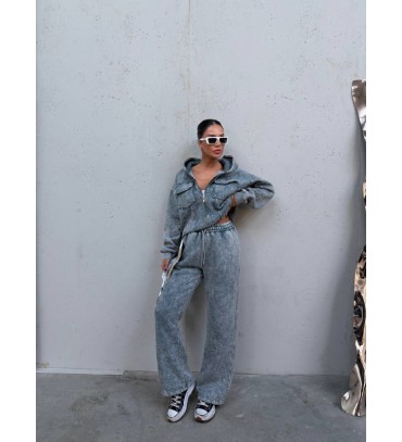 221563 GRİ EŞOFMAN T...