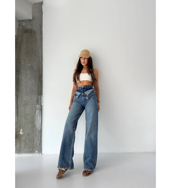 221573 BLUE JEANS Denim BLUE