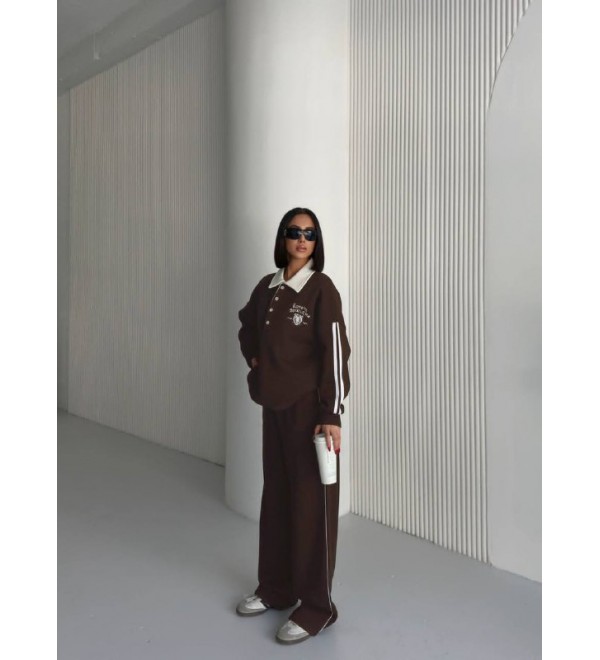 221578 KAHVE EŞOFMAN TAKIM KAHVE