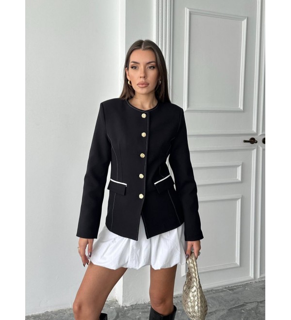 221601 SİYAH CEKET BLAZER SİYAH