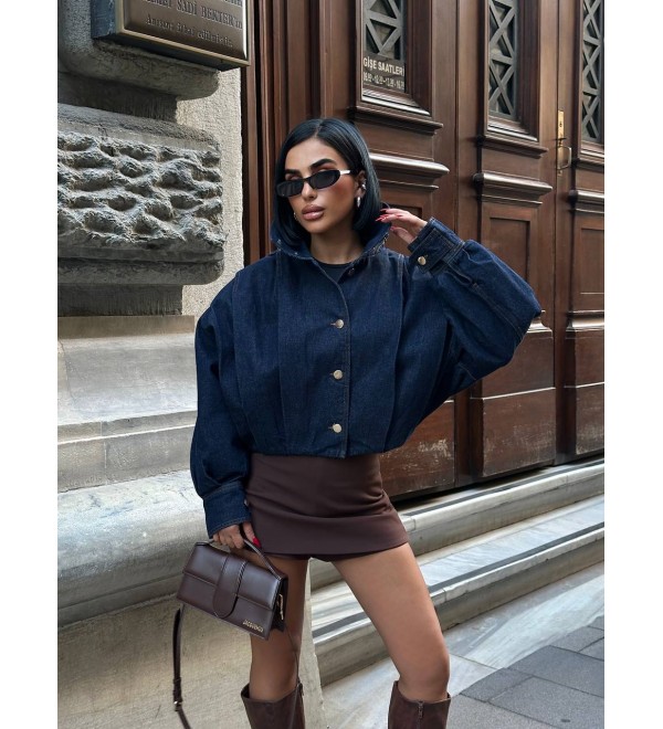 221675 LARCİVET MONT-KABAN DENİM KUMAŞ LARCİVET