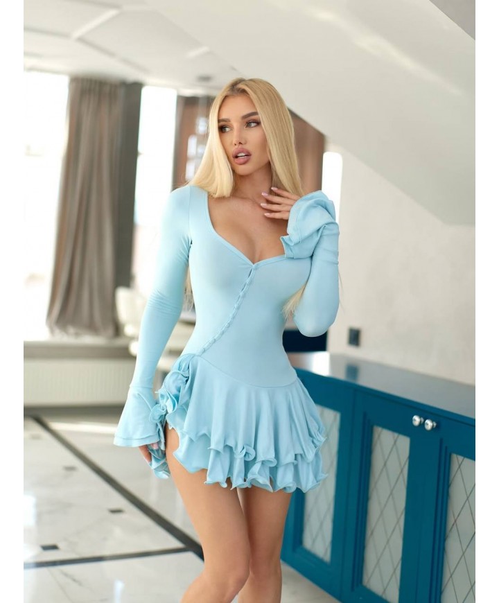 221781 BLUE DRESS 