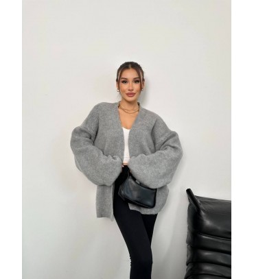 221815 GRİ HIRKA TRİ...