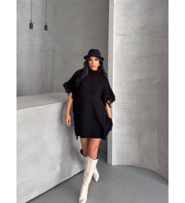 221822 SİYAH PANÇO T...