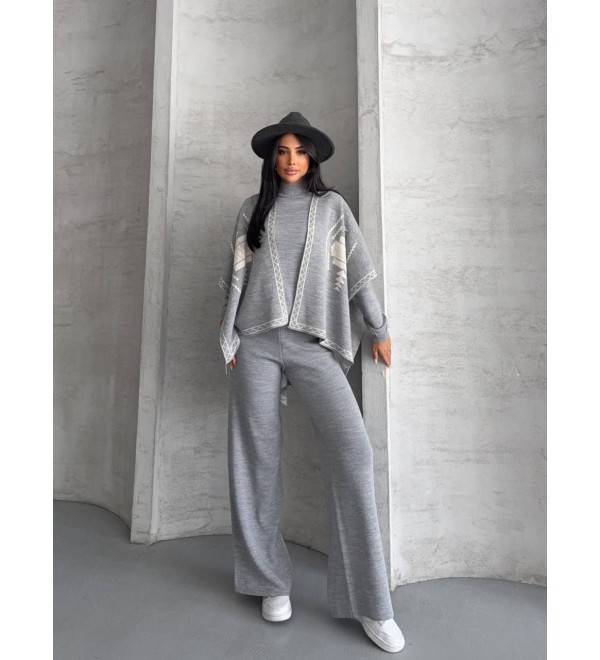 221824 GRİ TAKIM TRİKO GRİ