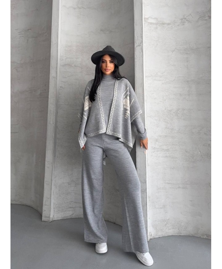 221824 GRİ TAKIM TRİKO