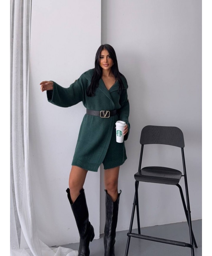 221826 YEŞİL HIRKA TRİKO