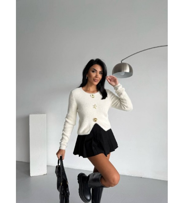 221840 BEYAZ HIRKA TRİKO BEYAZ