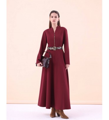 221859 BORDO ELBİSE...