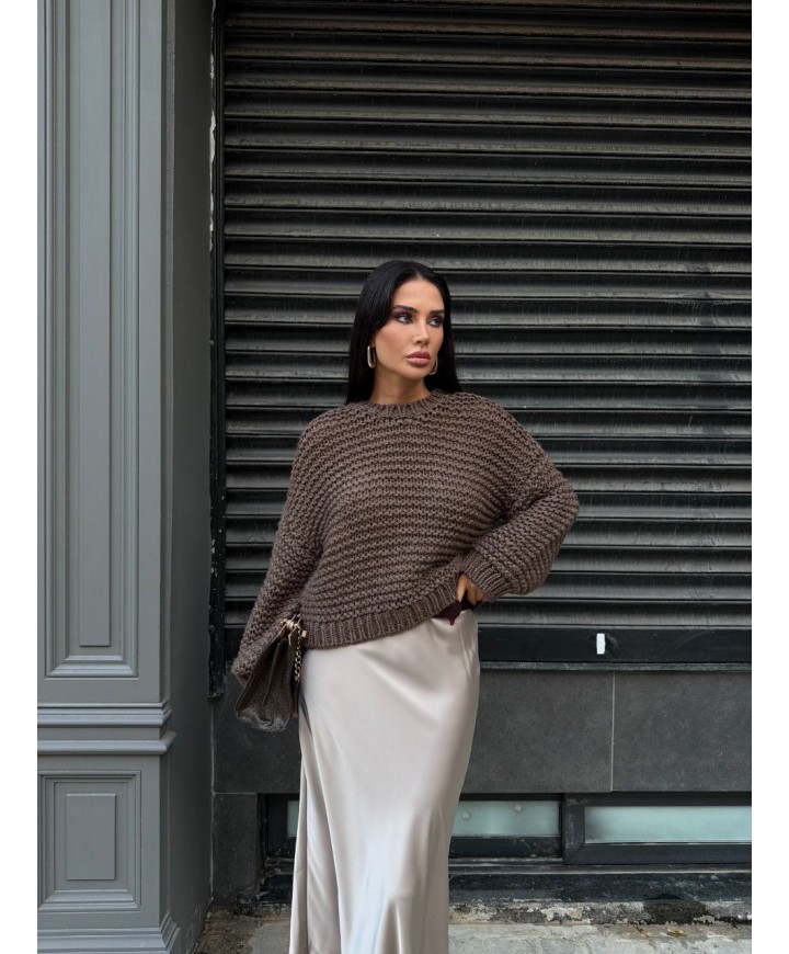 221868 COFFEE JUMPER KNITWEAR