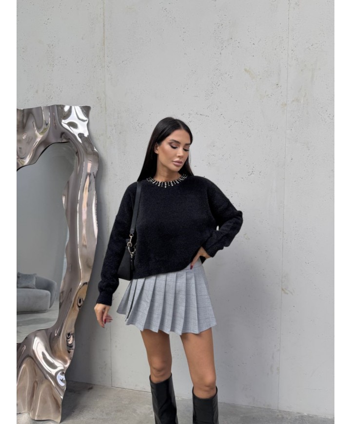 221882 BLACK JUMPER KNITWEAR