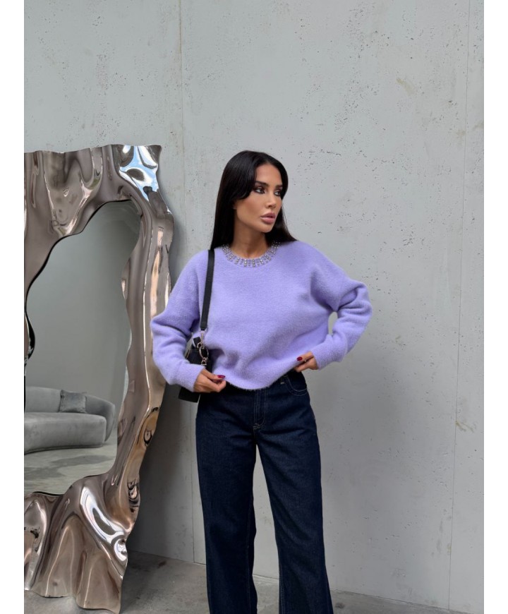 221884 Lilac JUMPER KNITWEAR
